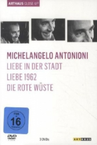 Videoclip Michelangelo Antonioni, 3 DVDs Michelangelo Antonioni