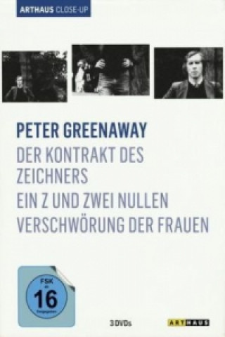 Videoclip Peter Greenaway, 3 DVDs, 3 DVD-Video Peter Greenaway