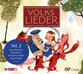 Audio Volkslieder. Vol.2, 1 Audio-CD + Booklet Jonas Kaufmann