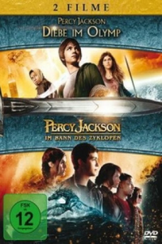 Video Percy Jackson 1 + 2, 2 DVDs Thor Freudenthal