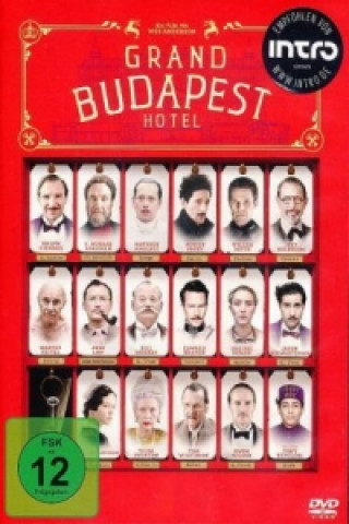 Wideo Grand Budapest Hotel, 1 DVD, 1 DVD-Video Wes Anderson