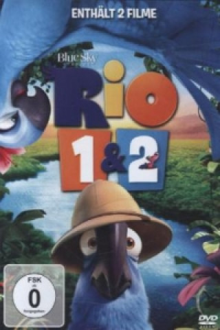 Videoclip Rio / Rio 2 - Dschungelfieber, 2 DVDs Carlos Saldanha