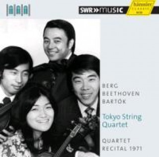 Audio Quartet Recital 1971, 1 Audio-CD Alban Berg