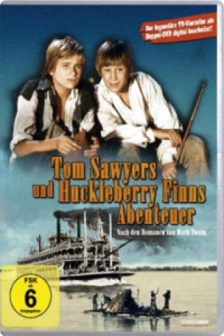 Video Tom Sawyers und Huckleberry Finns Abenteuer, 2 DVDs Mark Twain