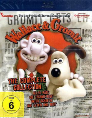 Wideo Wallace & Gromit - The complete Collection, 1 Blu-ray Rob Copeland