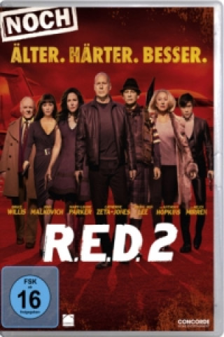 Video R.E.D. 2 - Noch älter. Härter. Besser., 1 DVD Don Zimmerman