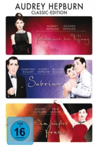 Видео Audrey Hepburn - Classic Edition, 3 DVDs Audrey Hepburn