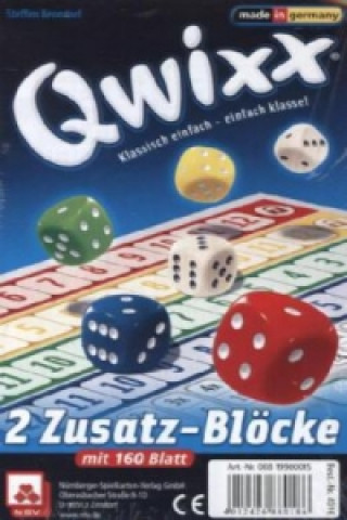Igra/Igračka Qwixx - Das Original - Ersatzblöcke Steffen Benndorf