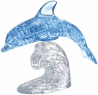 Gra/Zabawka Delfin blau/transparent (Puzzle) 