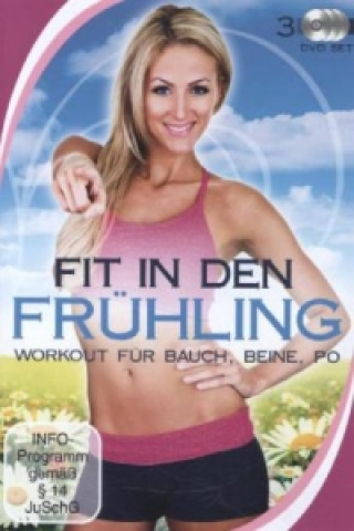 Wideo Fit in den Frühling - Workout für Bauch, Beine, Po, 3 DVDs Ken Gray