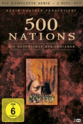 Filmek 500 Nations: Die Geschichte der Indianer - Die komplette Serie, 2 DVDs, 2 DVD-Video Jack Leustig