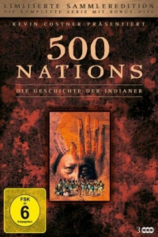 Video 500 Nations: Die Geschichte der Indianer - Lim.Sammeled., 3 DVDs Jack Leustig