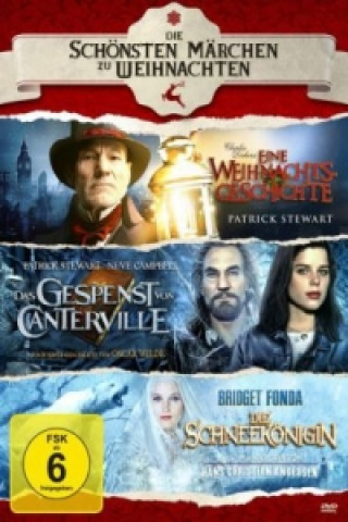 Video Die schönsten Märchen zu Weihnachten, 3 DVDs Patrick Stewart