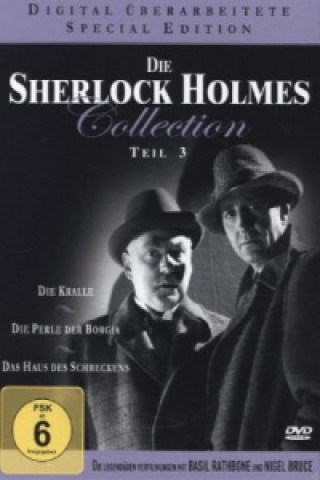 Video Die Sherlock Holmes Collection (Neuauflage). Tl.3, 3 DVDs Basil Rathbone