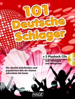 Prasa 101 Deutsche Schlager, m. 5 Audio-CDs Helmut Hage