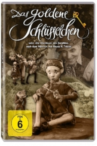 Videoclip Das goldene Schlüsselchen (Real & Puppentrick), 1 DVD Carlo Collodi