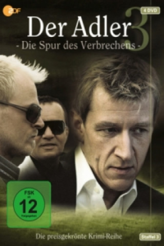 Videoclip Der Adler, Die Spur des Verbrechens. Staffel.3, 4 DVDs Der Adler-Die Spur Des Verbrechens