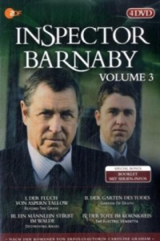 Video Inspector Barnaby. Vol.3, 4 DVDs Caroline Graham