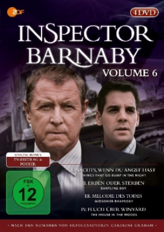 Filmek Inspector Barnaby. Vol.6, 4 DVDs. Vol.6, 4 DVD-Video Caroline Graham