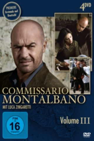 Video Commissario Montalbano. Staffel.3, 4 DVDs Andrea Camilleri