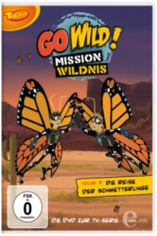 Video Go Wild! - Mission Wildnis - Die Reise der Schmetterlinge. Folge.3, 1 DVD Ryan Figura