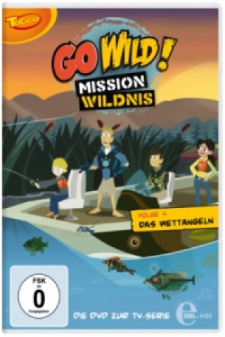 Video Go Wild! - Mission Wildnis - Das Wettangeln. Folge.4, 1 DVD Go Wild!-Mission Wildnis