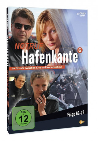 Filmek Notruf Hafenkante, 4 DVDs. Staffel.6 Andrea Fahning