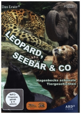 Wideo Leopard, Seebär & Co., 4 DVD, 4 DVD-Video Claus Claussen