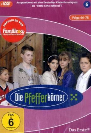 Video Die Pfefferkörner - Staffel 6, 2 DVDs Johanna Theelke