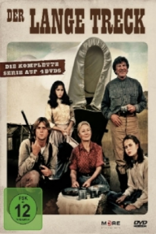 Videoclip Der lange Treck, 4 DVDs Robert Preston