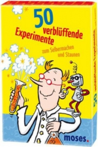Hra/Hračka 50 verblüffende Experimente zum Selbermachen und Staunen (Experimentierkasten) Silvia Schmitz
