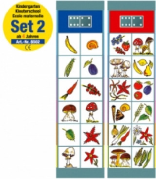 Game/Toy Flocards Kindergarten (Lernspiel). Set.2 