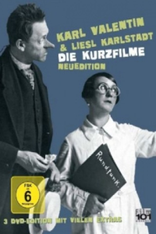 Video Karl Valentin & Liesl Karlstadt - Collection, 3 DVD Karl & Karlstadt Valentin