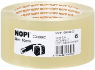 Hra/Hračka Packband Nopi Classic 66 m x 50 mm transparent 