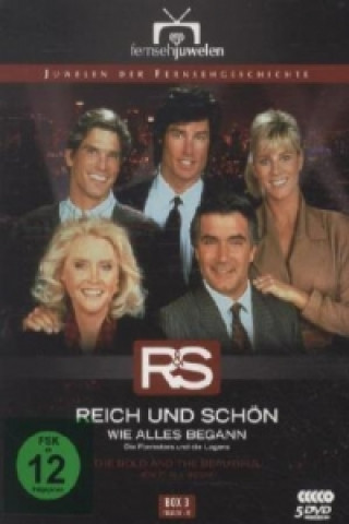 Wideo Reich und Schön - Wie alles begann (Folge 51-75), 5 DVDs. Box.3 Katherine Kelly Lang