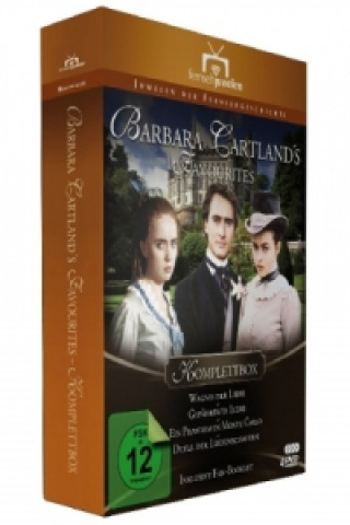 Видео Barbara Cartland's Favourites - Komplettbox, 4 DVDs Barbara Cartland