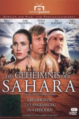 Videoclip Das Geheimnis der Sahara - Episode 1- 8 (Langfassung plus Extras), 2 DVDs Alberto Negrin