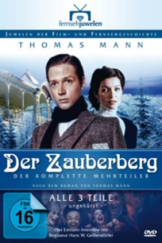 Filmek Der Zauberberg - Der komplette Dreiteiler (Langfassung), 4 DVDs Hans W. Geissendoerfer
