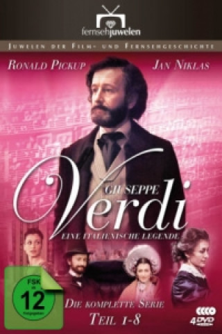 Video Giuseppe Verdi - Eine italienische Legende. Tl.1-8, 4 DVDs Renato Castellani
