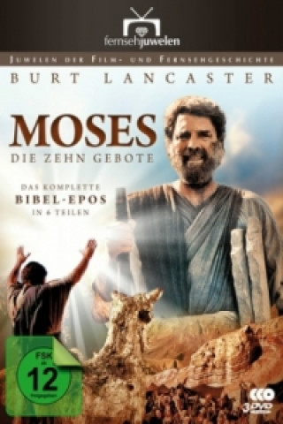 Видео Moses: Die zehn Gebote, 3 DVDs Gianfranco de Bosio