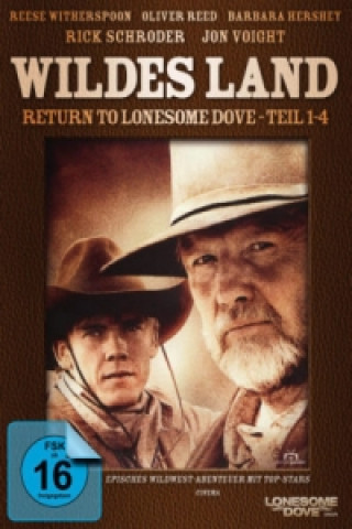 Video Wildes Land - Return to Lonesome Dove - Teil 1-4, 2 DVDs Mike Robe