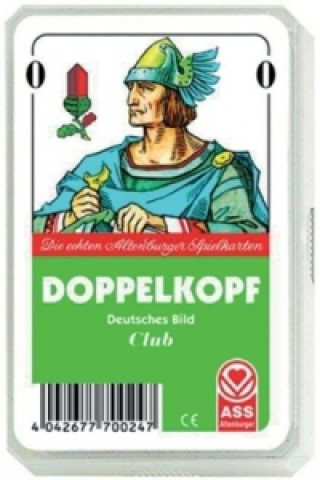 Joc / Jucărie Doppelkopf, deutsches Bild, Kornblume® 