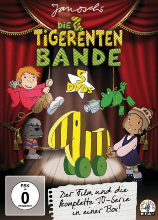 Videoclip Janoschs Die Tigerentenbande, Sammelbox, 5 DVDs anosch