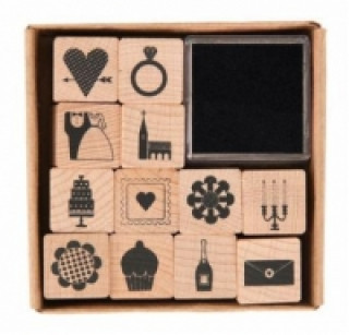 Igra/Igrača Stempel-Set Hochzeit 