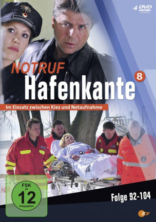 Videoclip Notruf Hafenkante, 4 DVDs. Staffel.8 Andrea Fahning