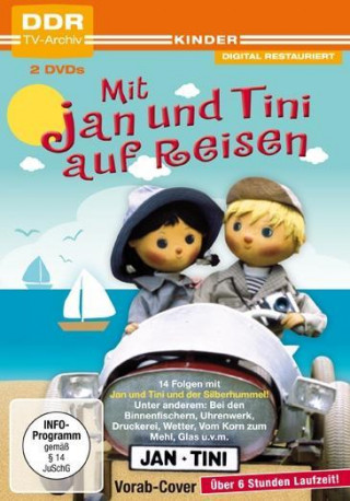 Video Mit Jan und Tini auf Reisen, 2 DVDs. Box.3 Ddr Tv-Archiv