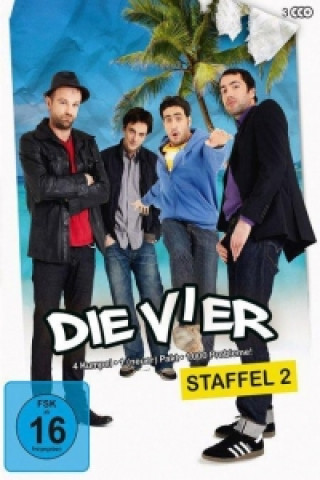 Film Die Vier, 3 DVDs. Staffel.2 Stéphanie Dagues