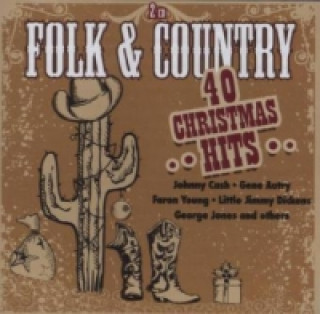 Audio Folk & Country, 40 Christmas Hits, 2 Audio-CDs arious