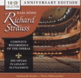 Audio Complete Recordings of the Operas / Die Opern in Gesamtaufnahmen, 10 Audio-CDs Richard Strauss