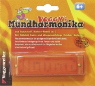 Hra/Hračka Voggy's Mundharmonika (Kunststoff-Kinder-Mundharmonika) 